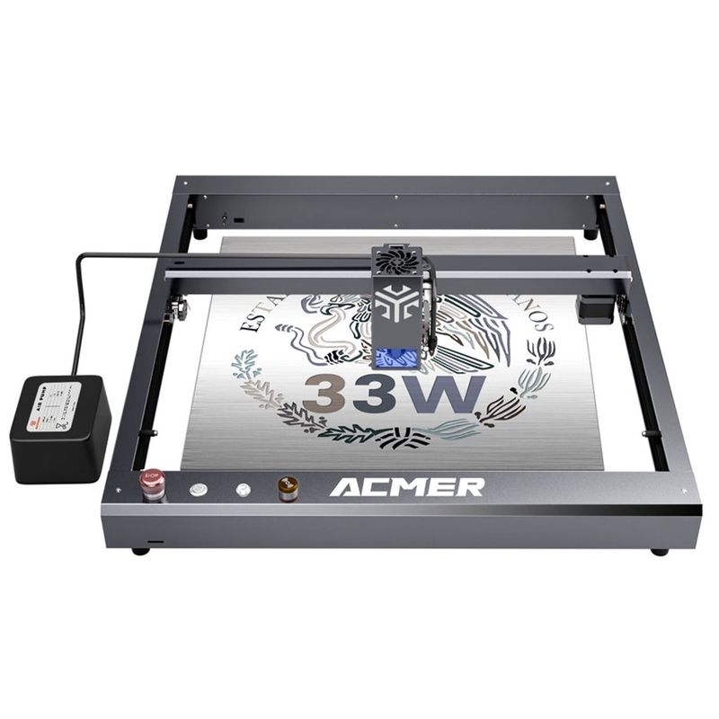 ACMER P2 33W Laser Engraver Τεχνουργός, ξύλινος γραφείου laser engraver και κόπτης υψηλή ταχύτητα 30000mm/min
