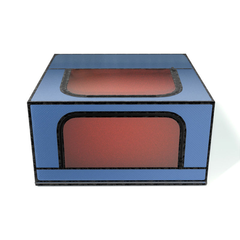 Φορητό κουτί περιβλήματος με γαλάζιο laser engraver 180V - 240V Plug 5V - 5.2V 1A
